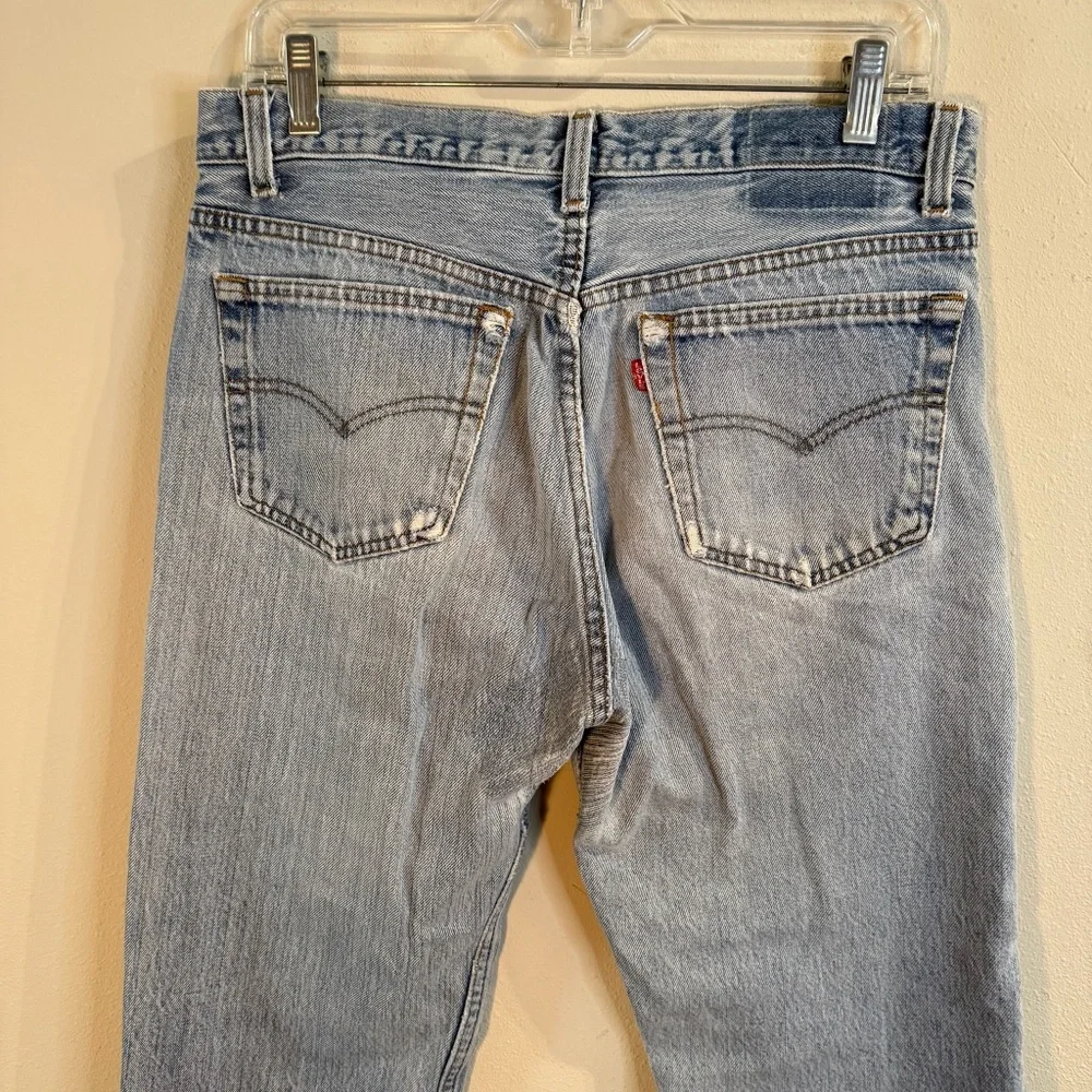Vintage Restored Levi 501 Jeans 32"W X 28 1/2" Inseam - Picture 7 of 16